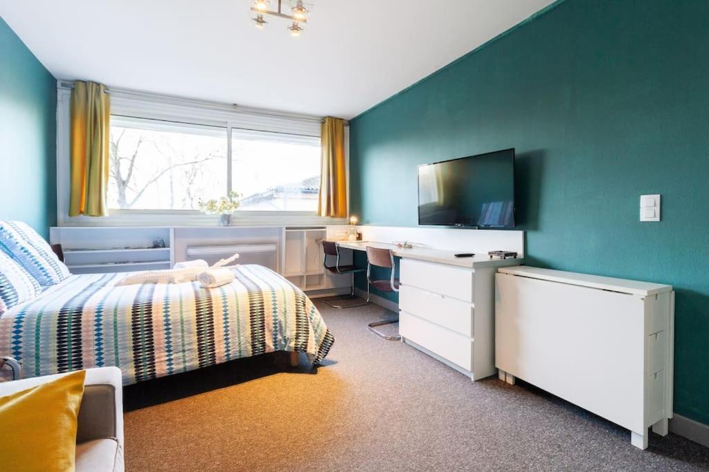 Double Appartement, Saint Michel, Parking, Wifi Toulouse Luaran gambar