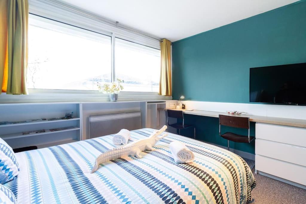Double Appartement, Saint Michel, Parking, Wifi Toulouse Luaran gambar
